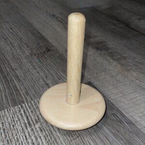 Vintage Wooden Top Toy  Large spindle Spins for a LONG time! There is elastic ho